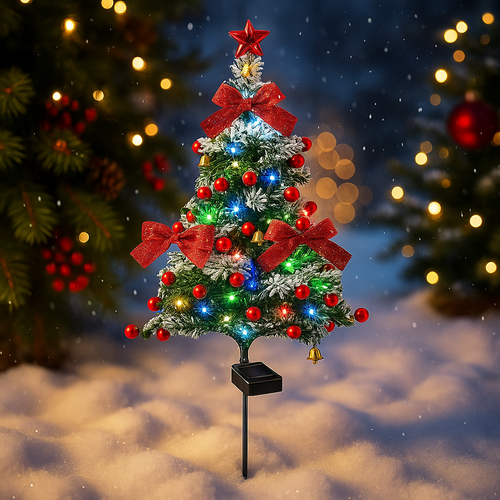 ChristmasWagon™ Solar Christmas Tree