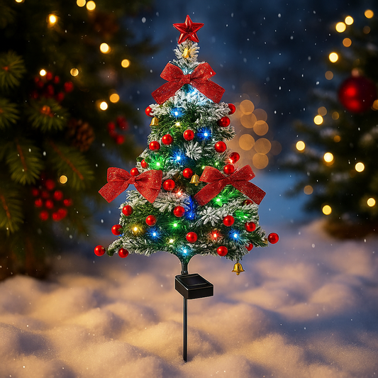ChristmasWagon™ Solar Christmas Tree