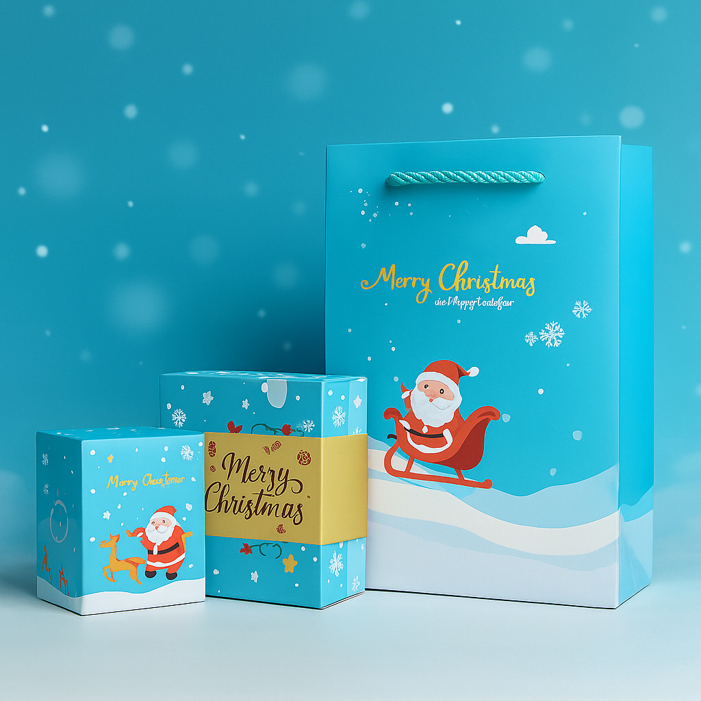 Christmas Gift Box Explosion