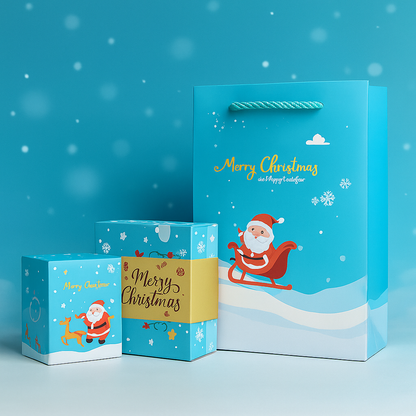 Christmas Gift Box Explosion