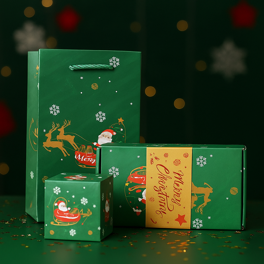 Christmas Gift Box Explosion