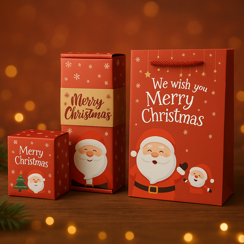 Christmas Gift Box Explosion