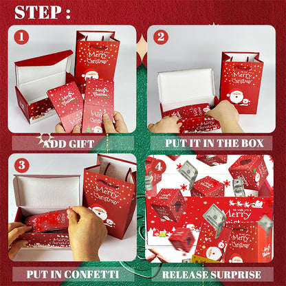Christmas Gift Box Explosion